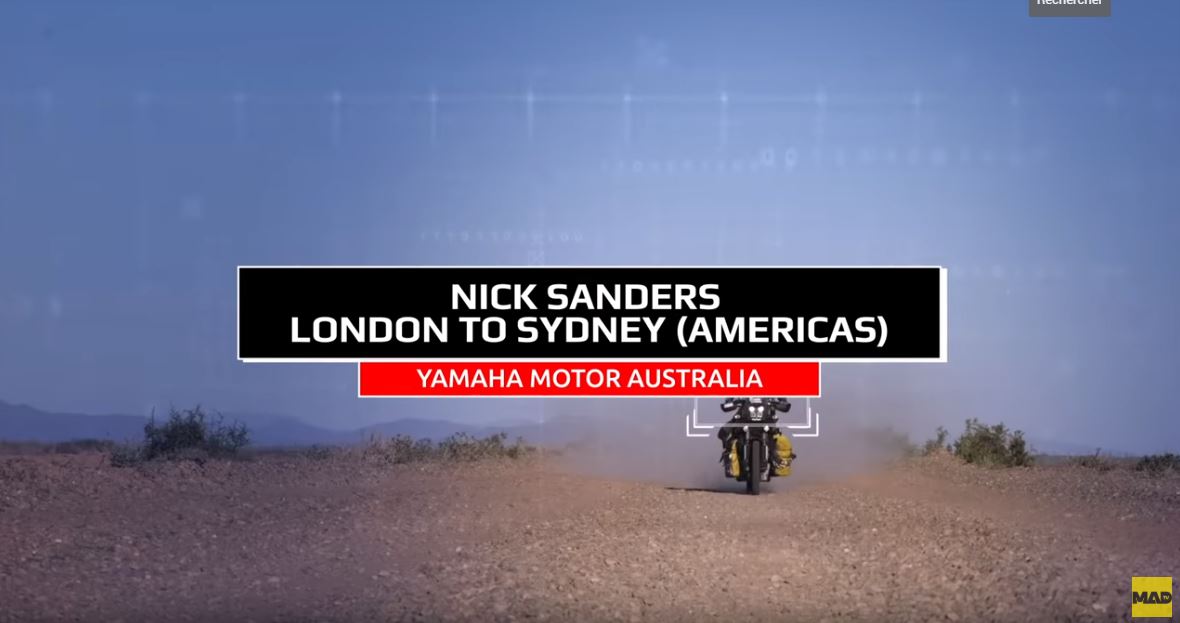 Touratech Nick Sanders de Londres à Sydney