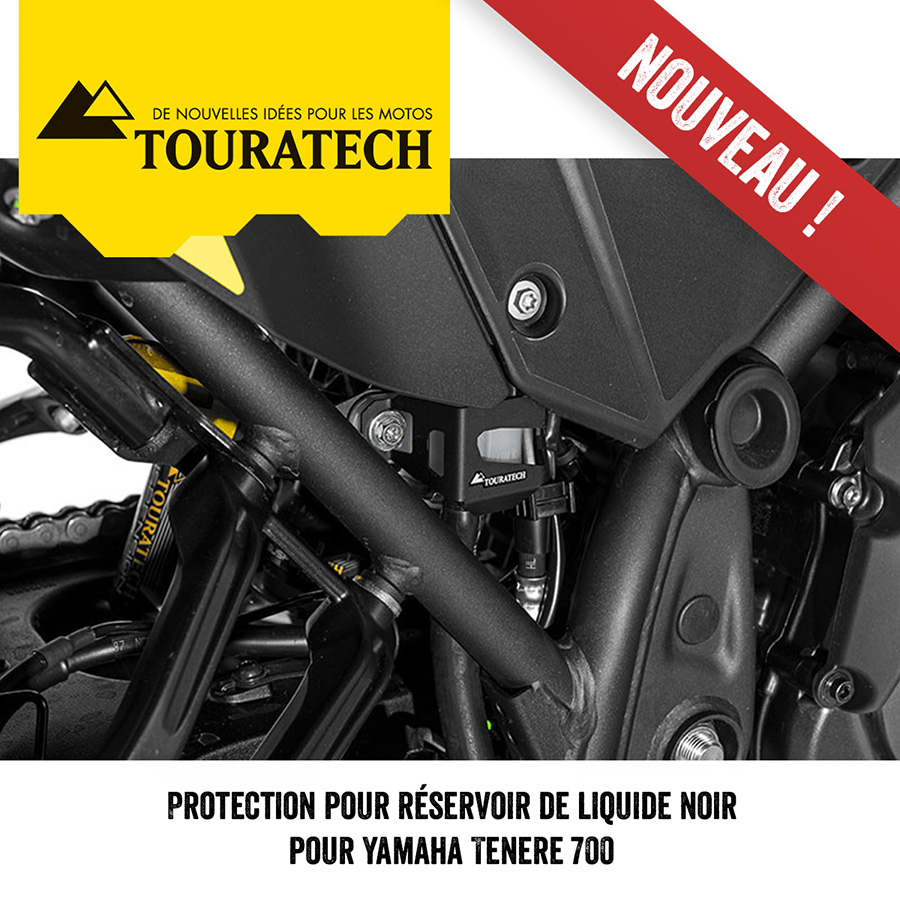 Protection Pour Réservoir De Liquide Noir Pour Yamaha Tenere 700